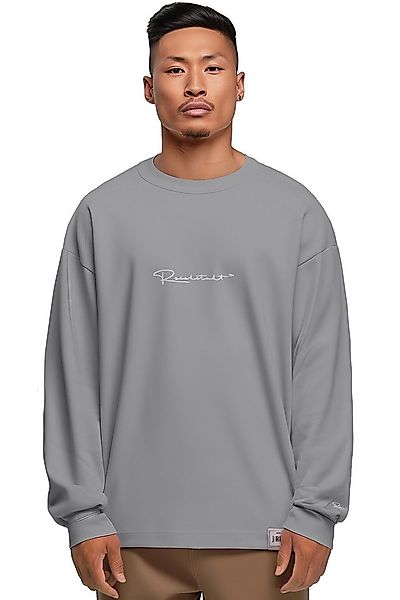 Reichstadt Longsleeve Oversize Langarm Shirt 23RS042 mit Stitching auf der günstig online kaufen