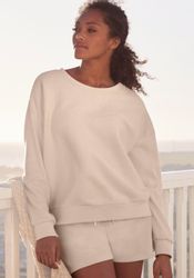 s.Oliver Sweatshirt, aus Ripp-Qualität mit überschnittenen Schultern, Loung günstig online kaufen