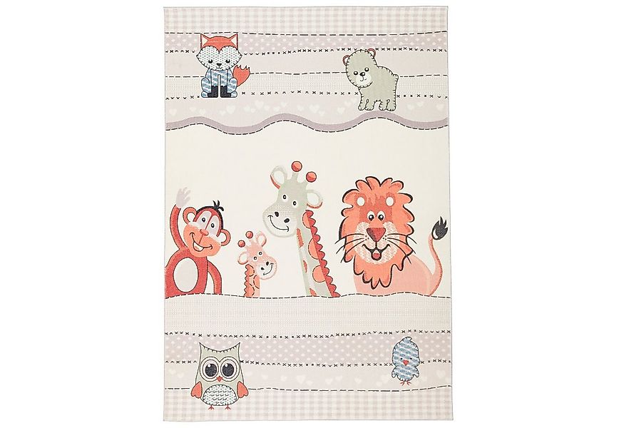 Pergamon Kinderteppich Fellteppich Plush Kids Tierwelt, Rechteckig, Höhe: 2 günstig online kaufen