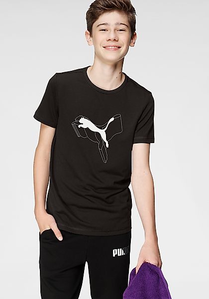 PUMA T-Shirt ESS+ LOGO LAB GRAPHIC günstig online kaufen
