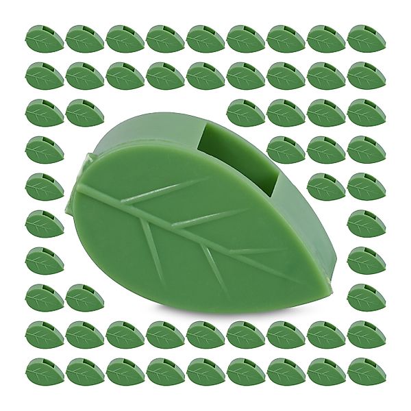 relaxdays Gartenpflege-Set Pflanzenclips selbstklebend im 140er günstig online kaufen