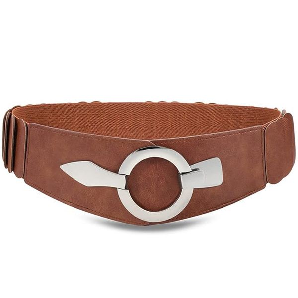 Coonoor Taillengürtel Vintage Stretchgürtel mit silberner günstig online kaufen