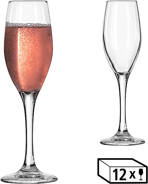 LIBBEY Sektglas »Libbey Gläser-Set -PERCEPTION-, 12er Set«, (Set, 12 tlg.), günstig online kaufen