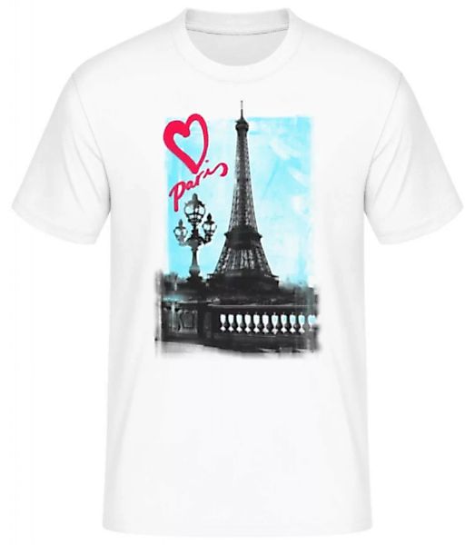 Paris Liebe · Männer Basic T-Shirt günstig online kaufen