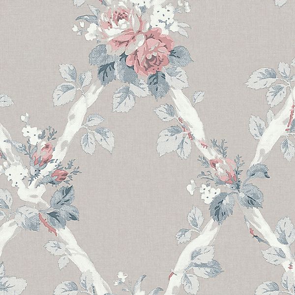 LAURA ASHLEY Vliestapete Elwyn, glatt, Motiv, günstig online kaufen