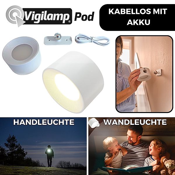 Best Direct® LED Wandleuchte Vigilamp Pod, günstig online kaufen