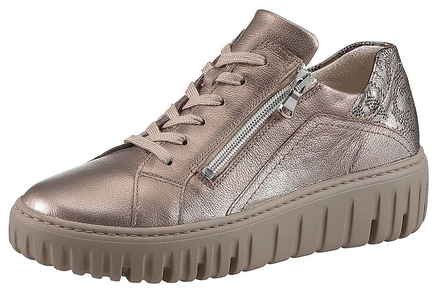Waldläufer H-LIVIA Plateausneaker Schnürschuh, Halbschuh, Bequemschuh mit h günstig online kaufen