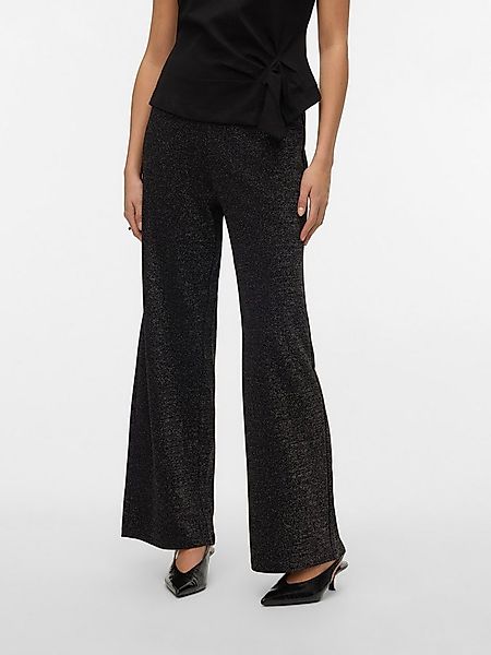 Vero Moda Schlupfhose VMBERLIN MW WIDE GLITTER PANT NOOS Sommerhose günstig online kaufen