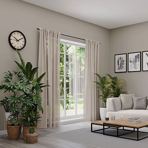 Neutex for you Vorhang "Libre-ECO" Multifunktionsband 1 Stk. tlg. günstig online kaufen