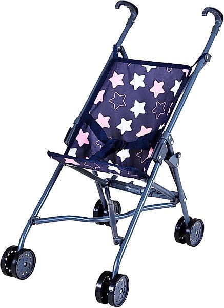 Knorrtoys® Puppenbuggy Sim - star blue günstig online kaufen