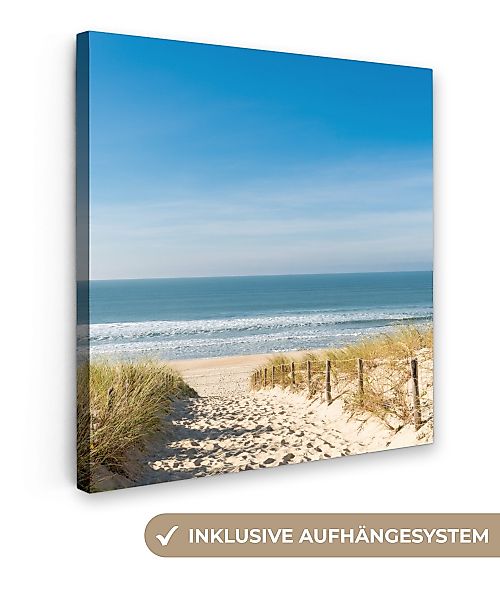 OneMillionCanvasses® Leinwandbild Strand - Meer - günstig online kaufen