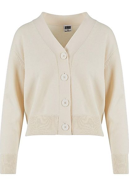URBAN CLASSICS Strickjacke Urban Classics Damen Ladies Rib Cardigan (1-tlg) günstig online kaufen
