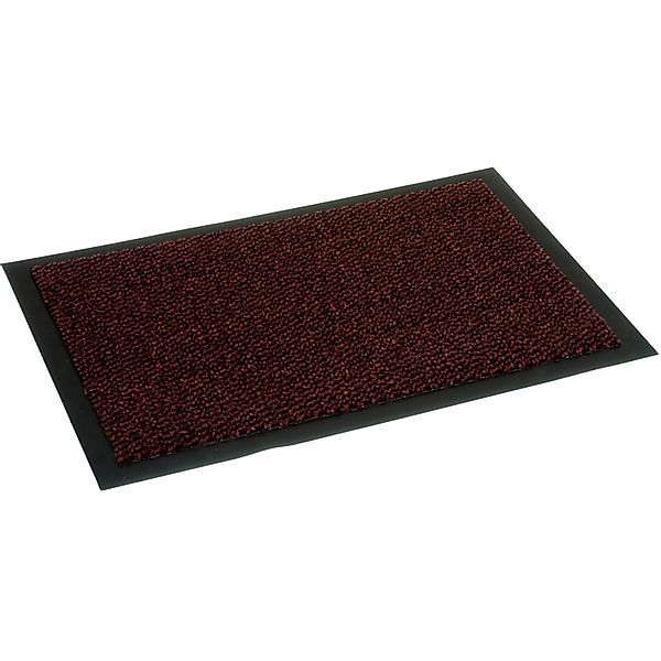 Astra Sauberlaufmatte Saphir 90 cm x 150 cm Rot meliert günstig online kaufen