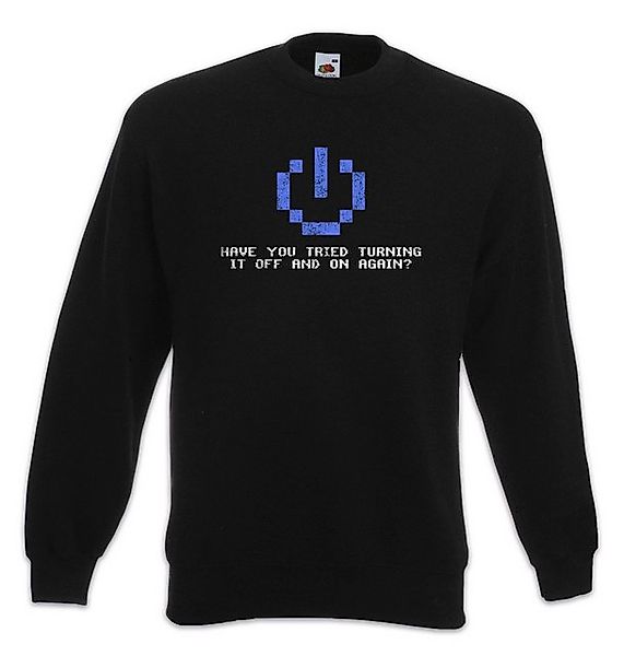 Urban Backwoods Sweatshirt Have You Tried Turning It Off And On Again? Swea günstig online kaufen