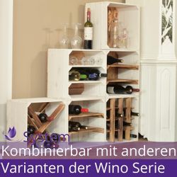 CHICCIE Weinregal Wino Flaschenregal aus Holz günstig online kaufen