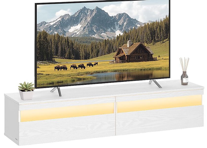 VASAGLE Lowboard, TV-Board hängend, Hängeschrank Wohnwand, günstig online kaufen