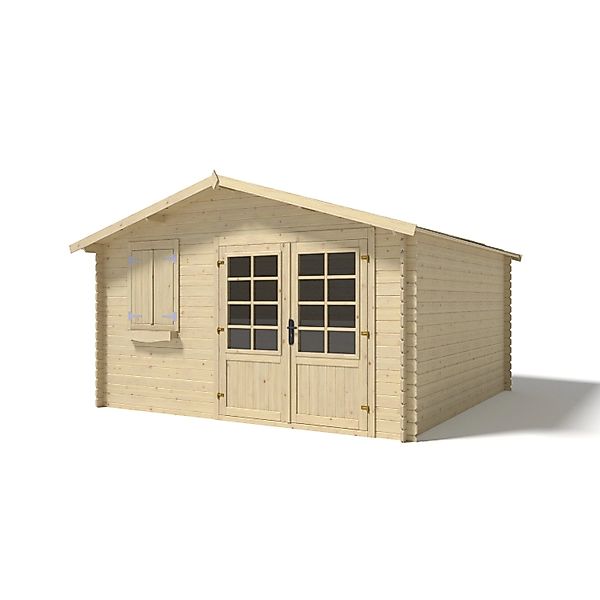 Altanka Gartenhaus   Gerätehaus 16 m2   4x4 m   28 mm   DOM130 günstig online kaufen