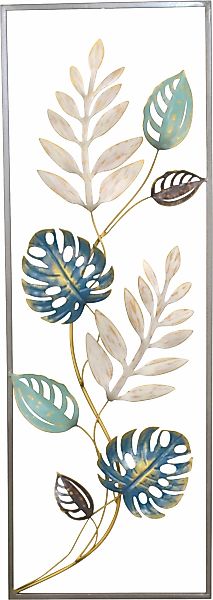 HOFMANN LIVING AND MORE Wanddekoobjekt unterschiedlich große Blätter, mit M günstig online kaufen