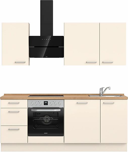 nobilia Küchenzeile ""Touch II"" vormontiert, Ausrichtung wählbar, Breite 2 günstig online kaufen