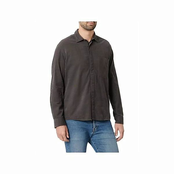 Marc O'Polo Langarmhemd dunkel-braun (1-tlg) günstig online kaufen