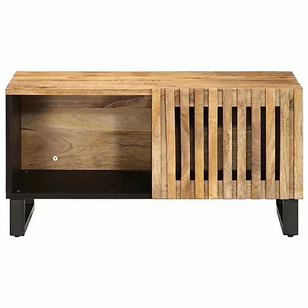 vidaXL Couchtisch 80x51x40 cm Raues Massives Mangoholz günstig online kaufen