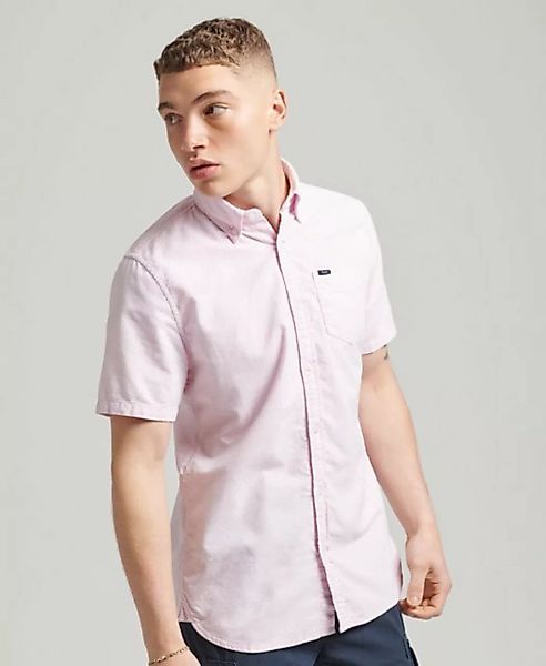 Superdry Kurzarmhemd VINTAGE OXFORD S/S SHIRT City Pink günstig online kaufen