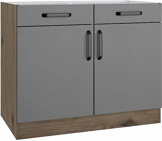 wiho Küchen Unterschrank Elba Breite 100 günstig online kaufen