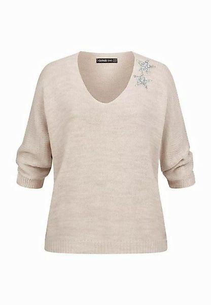 CLOUD 5IVE Sweater CLOUD 5IVE Sweater mit Fledermausärmeln und 2 Sternen günstig online kaufen