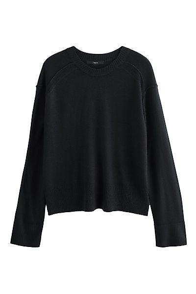 Next Rundhalspullover Kuscheliger Pullover mit Rundhalsausschnitt günstig online kaufen