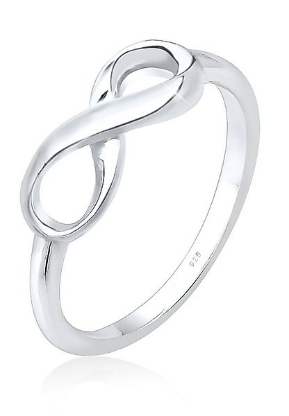 Elli Fingerring Basic Infinity Unendlichkeit Zeichen 925 Silber, Infinity günstig online kaufen