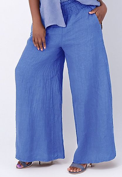 YC Fashion & Style Leinenhose mit hohem Smokbund – bequem & stylisch aus Le günstig online kaufen