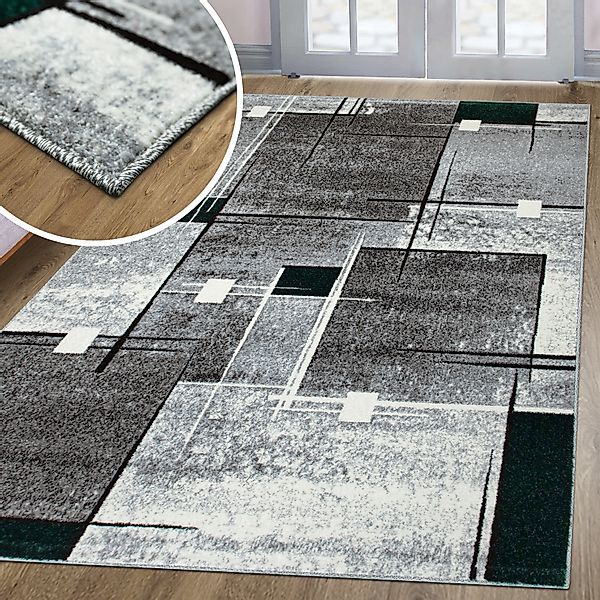 my home Teppich »Deblin«, rechteckig, 9 mm Höhe, weicher Flor, Kurzflor, Ka günstig online kaufen