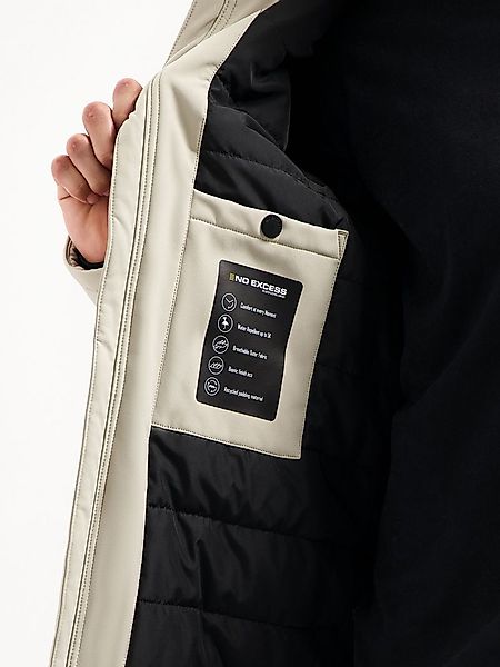 No Excess Jacke Softshell Stone - Größe XXL günstig online kaufen