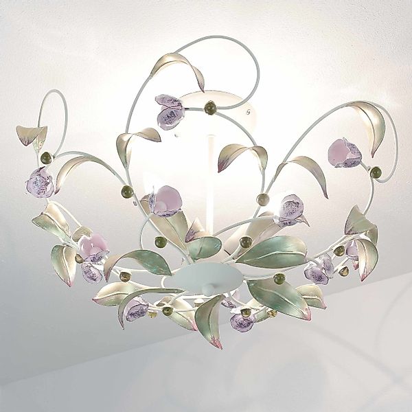 Licht-Erlebnisse Deckenleuchte ROSE, ohne Leuchtmittel, Deckenlampe günstig online kaufen