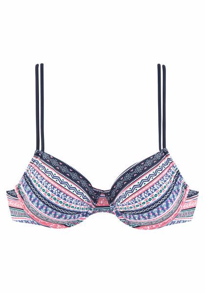 s.Oliver Bügel-Bikini-Top "Barcelona" mit modernem Ethno-Print günstig online kaufen
