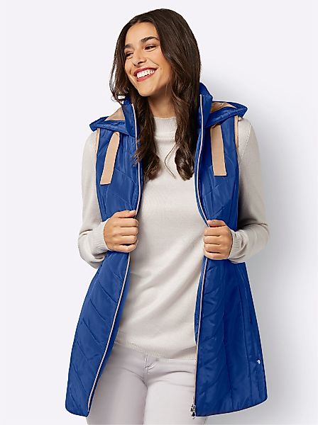 Sieh an! Jerseyweste Longweste günstig online kaufen