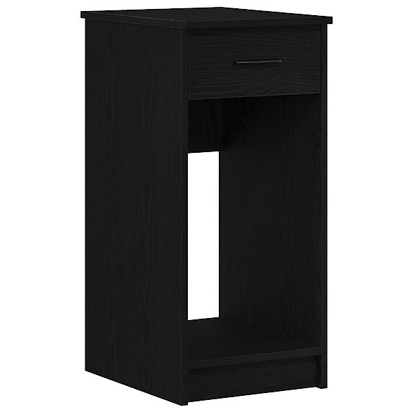 vidaXL Schreibtisch Computerschrank mit Schublade Schwarz günstig online kaufen