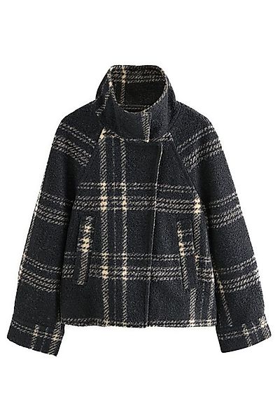 Next Kurzmantel Strickmantel mit Trichterkragen, Kurzgröße (1-tlg) günstig online kaufen