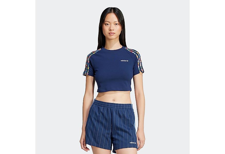 adidas Originals T-Shirt LIBERTY BBY TEE sportlicher Schnitt, mit 3-Streife günstig online kaufen
