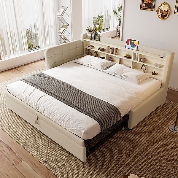 STILVORA Schlafsofa 90×200 mit Ausziehbett,Tagesbett Daybett günstig online kaufen