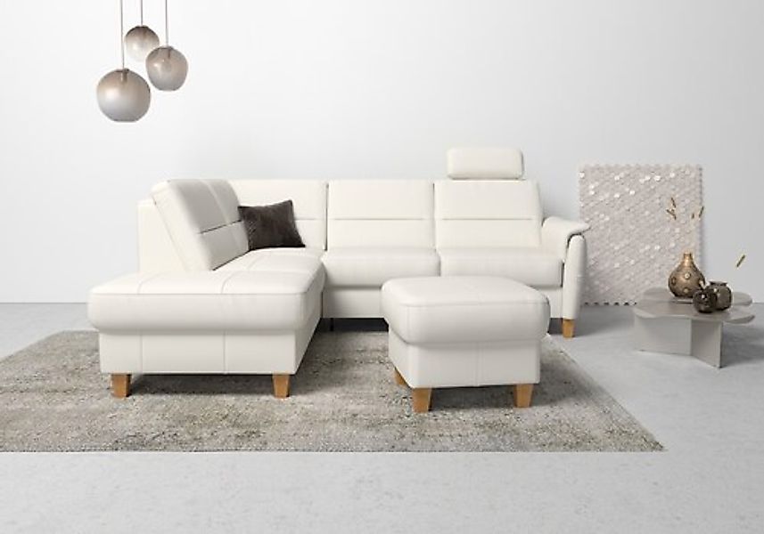 Home affaire Ecksofa »Palmera L-Form, B: 236 cm« optional Bettfunktion & Be günstig online kaufen