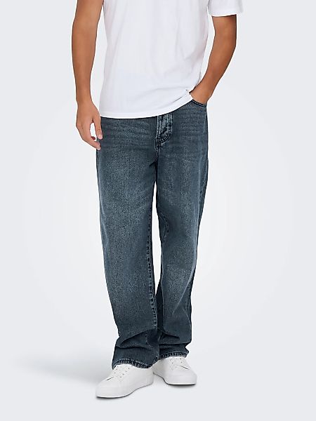 ONLY & SONS Loose-fit-Jeans ONSFADE LOOSE WB 6778 A14 DNM NOOS günstig online kaufen