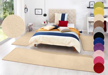 HANSE Home Bettumrandung »Fancy« Höhe 7 mm 3 Stk. tlg. Unifarben, Bettvorle günstig online kaufen
