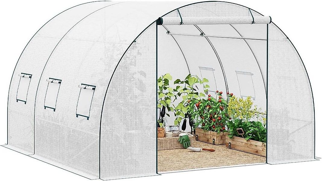 Woltu Tomatengewächshaus, BxTxH: 300 x 300 x 200,00 cm, Foliengewächshaus W günstig online kaufen