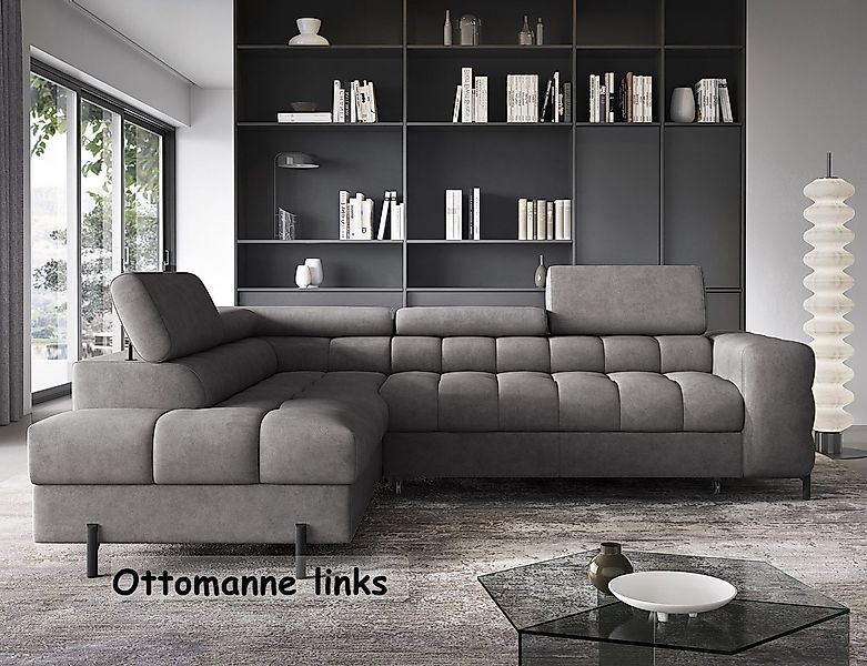 Möbel für Dich Ecksofa Ferucce 276x200x72-93 günstig online kaufen