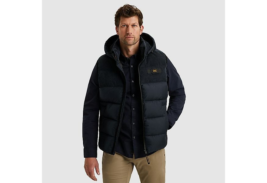 PME LEGEND Steppweste mit Logo Stickerei günstig online kaufen