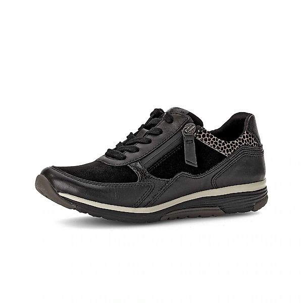 Gabor Sneaker "Sneaker low Materialmix Leder/Lederimitat" günstig online kaufen
