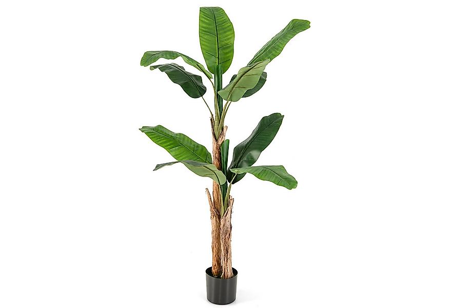 Kunstpflanze Bananenbaum, KOMFOTTEU, Höhe 165 cm, Künstliche Pflanze Banane günstig online kaufen