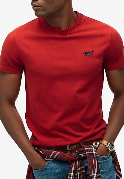 Superdry Rundhalsshirt ESSENTIAL LOGO EMB TEE günstig online kaufen