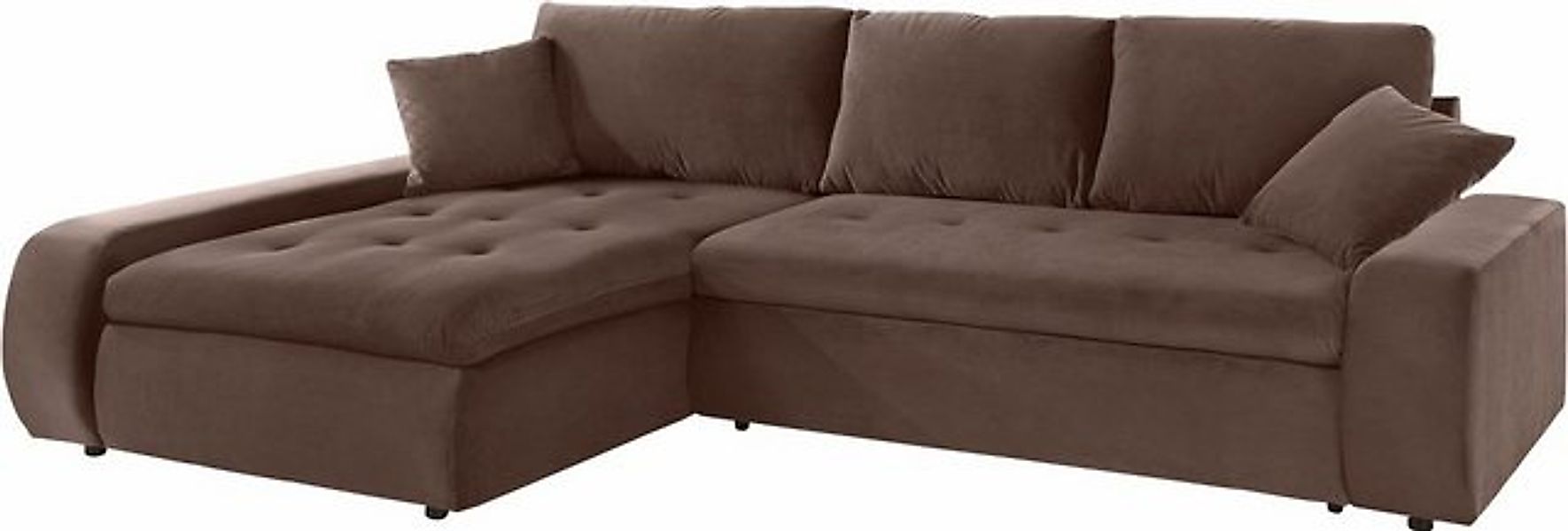 TRENDMANUFAKTUR Ecksofa Indie II, tolle Detailverarbeitung, bequem und komf günstig online kaufen